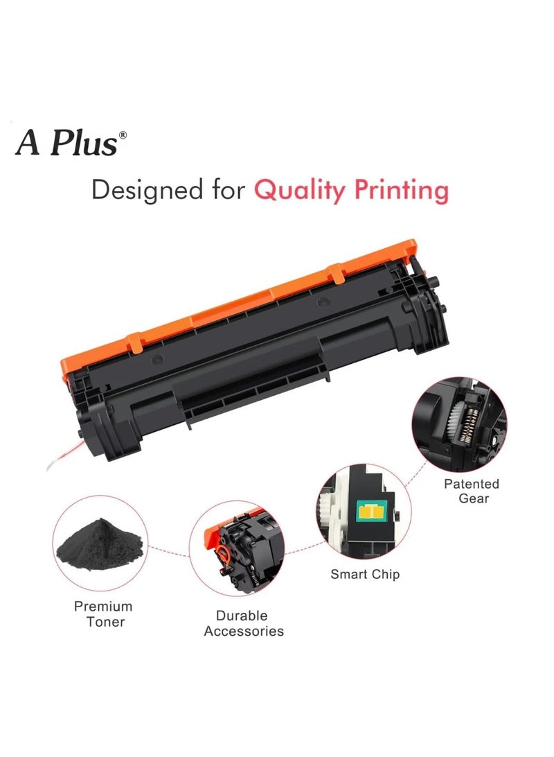 APlus Compatible 44A Black Toner Cartridge (CF244A) – 1000 Page Yield – For HP LaserJet Pro M15, M16, MFP M28, M29 Series - Image 4